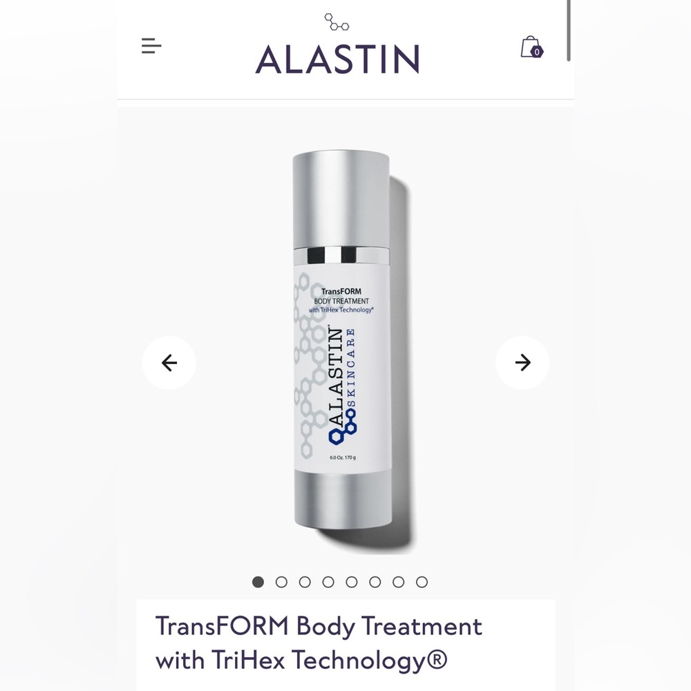 Alastin Skincare TransFORM Body Treatment
